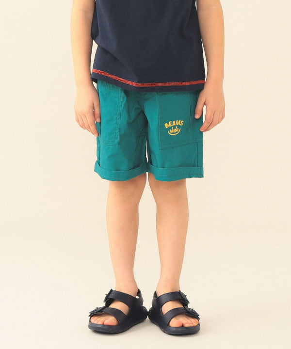 日本童裝 BE#AMS mini 微笑logo短褲 90-140cm 男童款/女童款 夏季 PANTS