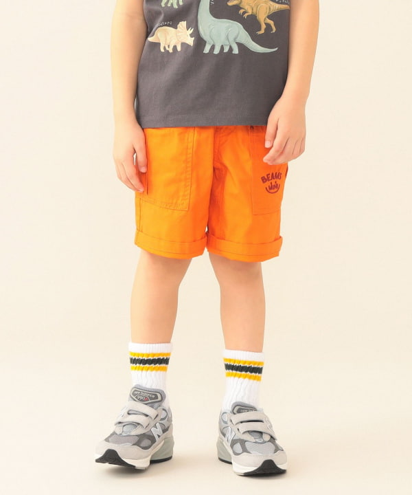 日本童裝 BE#AMS mini 微笑logo短褲 90-140cm 男童款/女童款 夏季 PANTS
