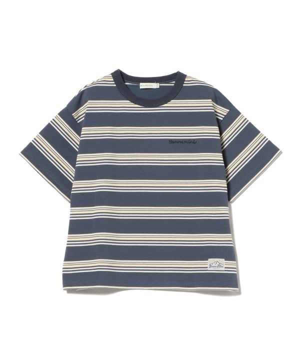 日本童裝 BE#AMS mini 條紋上衣 90-150cm 男童款 夏季 TOPS