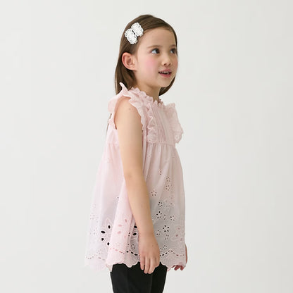 日本童裝 pe#main 蕾絲上衣 80-130cm 女童款 夏季 TOPS