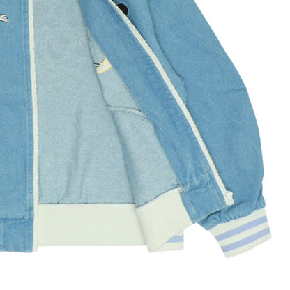 Japanese BDL x Disney Baseball Denim Jacket 80-140cm Boys Spring/Summer OUTERWEAR 