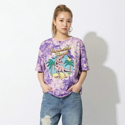 Japanese BDL x Disney parent-child print tops (80-150cm) for boys and girls (summer TOPS) 
