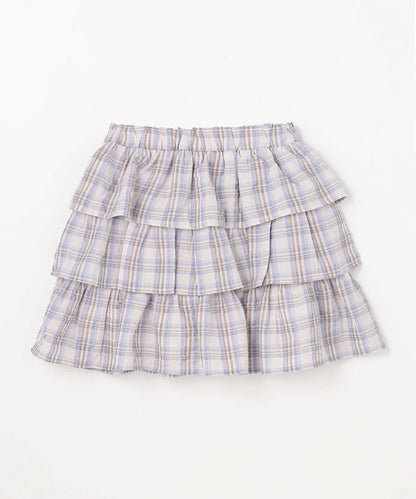 日本童裝 aF#a325 格紋短裙 110-160cm 女童款 夏季 SKIRTS