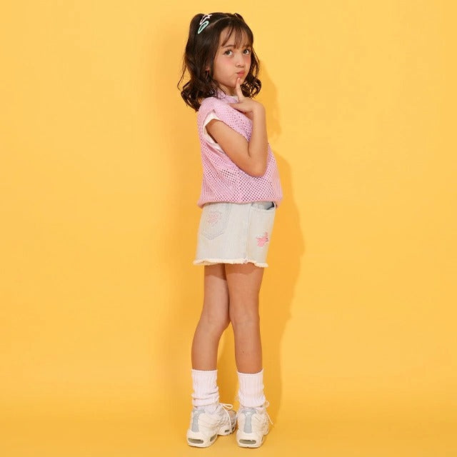 Japanese BDL x Disney parent-child print tops (80-150cm) for boys and girls (summer TOPS) 
