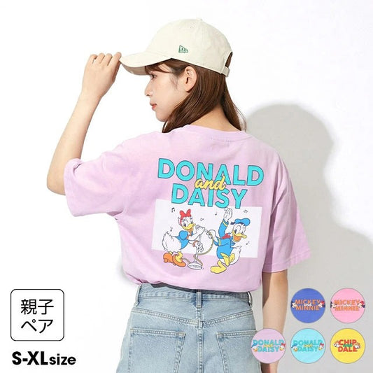 日本童裝 BDL x Disney 親子裝 印花上衣 S-XL 大人款 男童款/女童款 夏季 TOPS