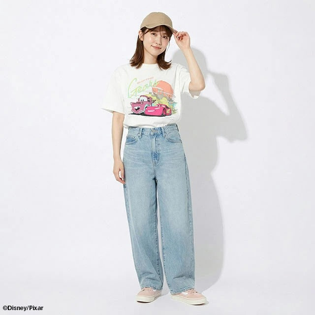 Japanese BDL x Disney parent-child print tops (80-150cm) for boys and girls (summer TOPS) 