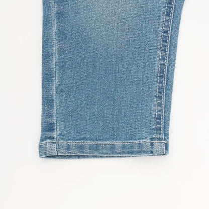 日本童裝 pe#main 蕾絲口袋牛仔長褲 80-130cm 女童款 夏季 PANTS