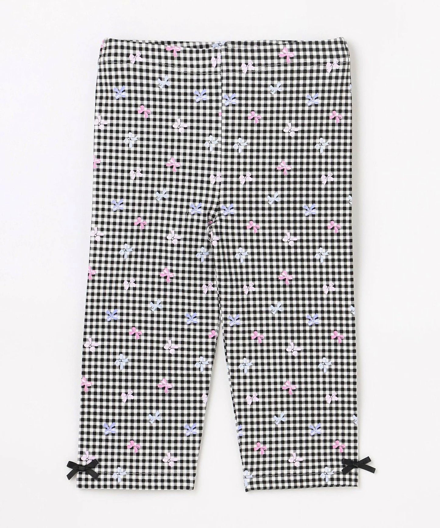 日本童裝 aF#a325 彈力五分緊身褲 90-140cm 女童款 夏季 PANTS