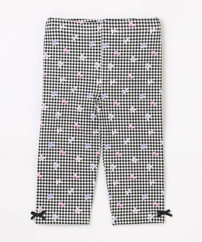 日本童裝 aF#a325 彈力五分緊身褲 90-140cm 女童款 夏季 PANTS