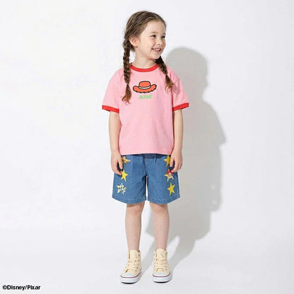 Japanese BDL x Disney parent-child print tops (80-150cm) for boys and girls (summer TOPS) 
