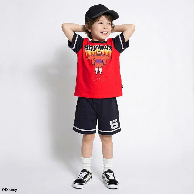 Japanese BDL x Disney parent-child print tops (80-150cm) for boys and girls (summer TOPS) 