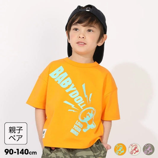 日本童裝 BDL 親子裝 字母印花上衣 90-140cm 男童款/女童款 夏季 TOPS