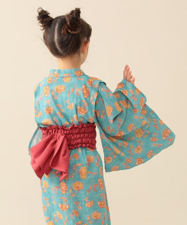 日本童裝 BE#AMS mini 日本浴衣 日本和服 90-140cm 女童款 夏季 DRESSES 日本夏祭慶典特輯