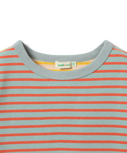 日本童裝 BE#AMS mini 條紋短袖上衣 90-140cm 女童款 夏季 TOPS