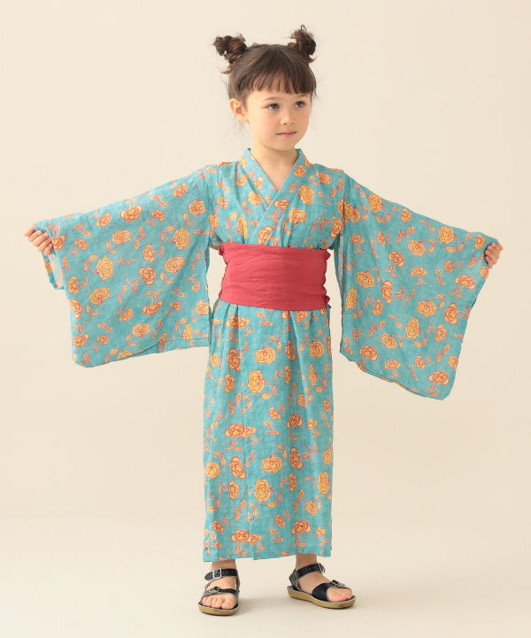 日本童裝 BE#AMS mini 日本浴衣 日本和服 90-140cm 女童款 夏季 DRESSES 日本夏祭慶典特輯