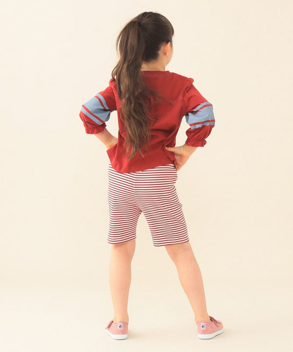 日本童裝 BE#AMS mini  五分長緊身褲 80-130cm 男童款/女童款 夏季 PANTS
