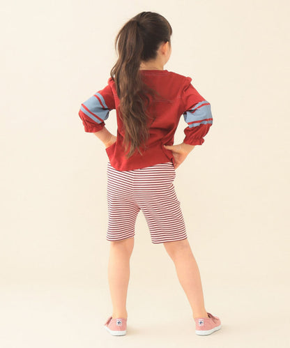 日本童裝 BE#AMS mini  五分長緊身褲 80-130cm 男童款/女童款 夏季 PANTS