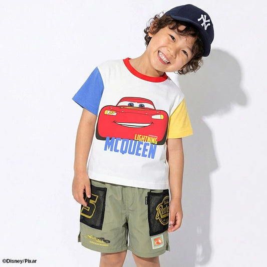 Japanese BDL x Disney parent-child print tops (80-150cm) for boys and girls (summer TOPS) 