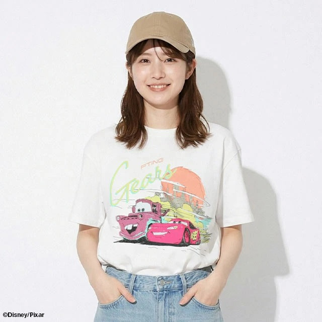 Japanese BDL x Disney parent-child print tops (80-150cm) for boys and girls (summer TOPS) 