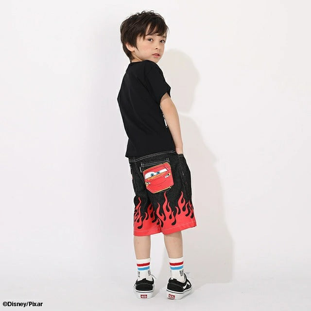 日本童裝 BDL x Disney Cars 夜光印花上衣 90-130cm 男童款 夏季 TOPS