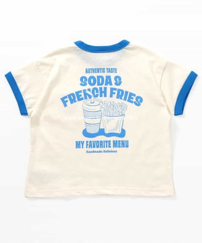 Japanese BREEZE Embroidered Pocket Top (80-140cm) for Boys (Summer) 