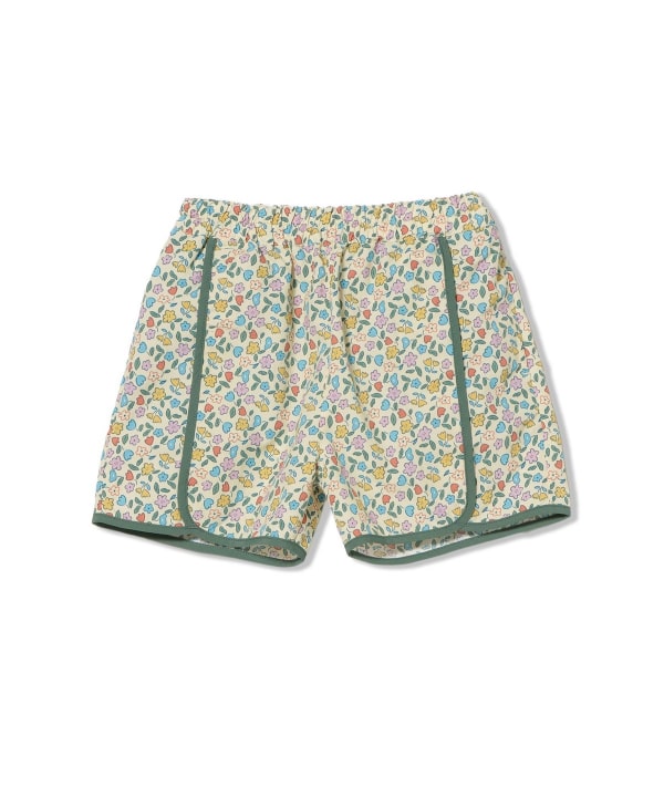 日本童裝 BE#AMS mini 水陸兩用 防水系列 碎花沙灘褲 90-140cm 女童款 PANTS 夏季 夏日玩水泳衣特輯