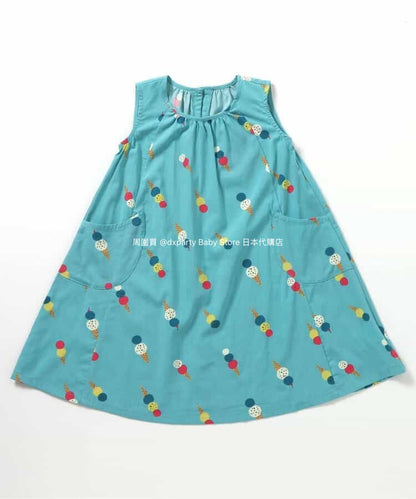 Japanese BREEZE Summer Dresses for Girls (80-140cm) 