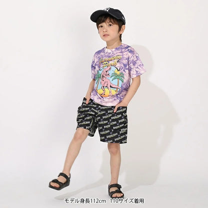 Japanese BDL x Disney parent-child print tops (80-150cm) for boys and girls (summer TOPS) 