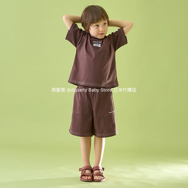 Japanese children's clothing b・R# water-absorbing quick-drying contact cool sports shorts 100-150cm boys'/girls' summer PANTS 