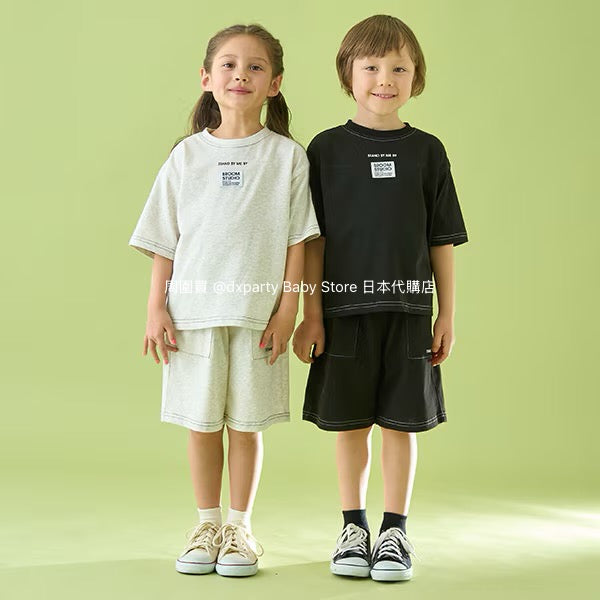 Japanese children's clothing b・R# water-absorbing quick-drying contact cool sports shorts 100-150cm boys'/girls' summer PANTS 