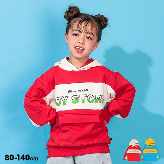 Japanese BDL x Disney Toy Story 3D Pocket Sweatshirt (80-140cm) for Boys/Girls Spring/Summer TOPS 