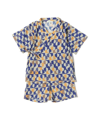 日本童裝 BE#AMS mini 日本甚平 日本和服 90-140cm 男童款/女童款 夏季 TOPS PANTS 日本夏祭慶典特輯