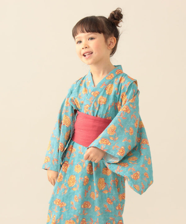 日本童裝 BE#AMS mini 日本浴衣 日本和服 90-140cm 女童款 夏季 DRESSES 日本夏祭慶典特輯