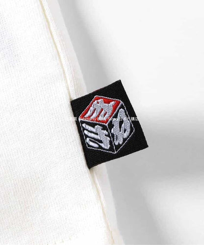 BREEZE Japanese children's clothing parent-child soba print top 80-140cm/M-XL boys/girls/adult summer TOPS 