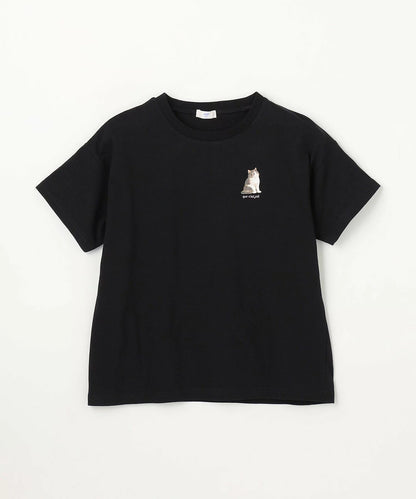 日本童裝 aF#a325 印花短袖上衣 90-150cm 女童款 夏季 TOPS