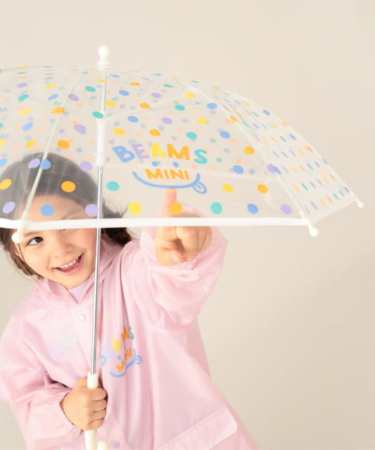 日本直送 BE#AMS mini 雨傘 45cm 下雨天系列