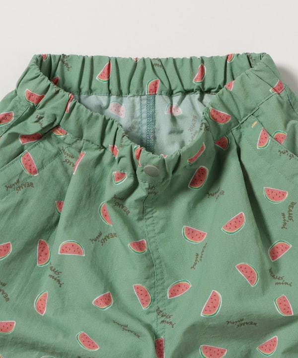日本童裝 BE#AMS mini 水陸兩用 防水系列 碎花沙灘褲 90-140cm 男童款 PANTS 夏季 夏日玩水泳衣特輯