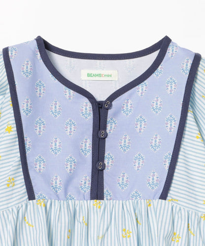 日本童裝 BE#AMS mini 民族風印花連身裙 90-140cm 女童款 夏季 DRESSES