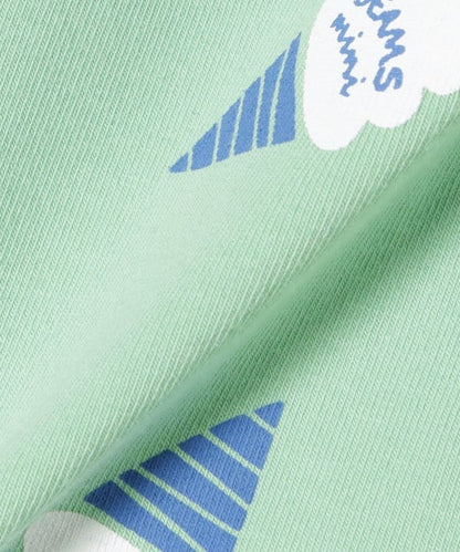 日本童裝 BE#AMS mini  休閒每日七分褲 70-120cm 男童款/女童款 夏季 PANTS