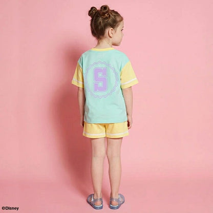 Japanese BDL x Disney parent-child print tops (80-150cm) for boys and girls (summer TOPS) 