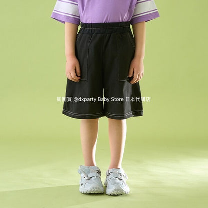Japanese children's clothing b・R# water-absorbing quick-drying contact cool sports shorts 100-150cm boys'/girls' summer PANTS 