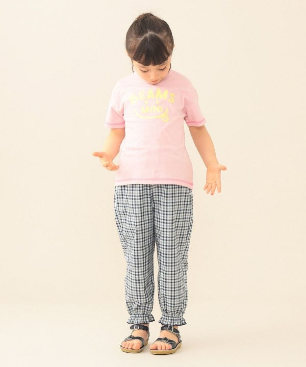 日本童裝 BE#AMS mini 微笑LOGO上衣 90-130cm 親子裝 男童款/女童款 夏季 TOPS