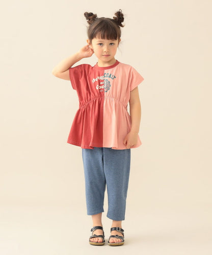 日本童裝 BE#AMS mini  休閒每日七分褲 70-120cm 男童款/女童款 夏季 PANTS