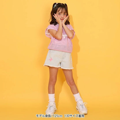 Japanese BDL x Disney parent-child print tops (80-150cm) for boys and girls (summer TOPS) 