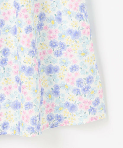 日本童裝 aF#a325 接觸冷感 拼接連身裙 90-150cm 女童款 夏季 DRESSES