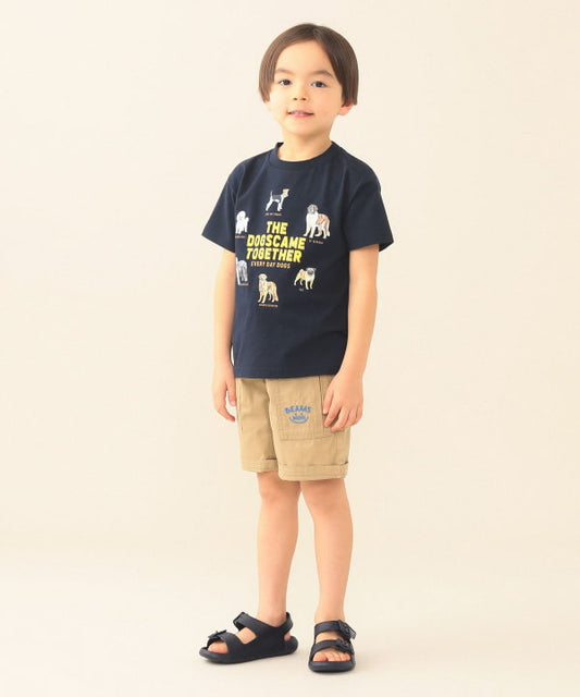 日本童裝 BE#AMS mini 微笑logo短褲 90-140cm 男童款/女童款 夏季 PANTS