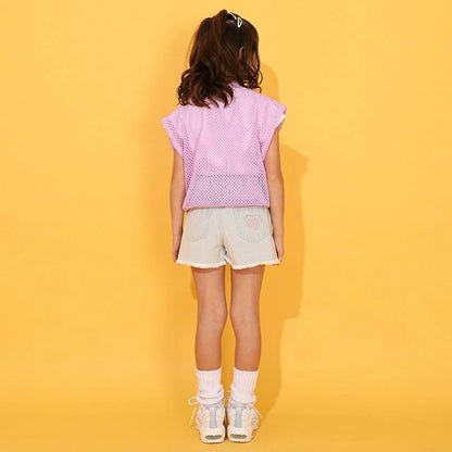 Japanese BDL x Disney parent-child print tops (80-150cm) for boys and girls (summer TOPS) 