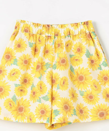 日本童裝 aF#a325 接觸冷感 休閒短褲 100-150cm 女童款 夏季 PANTS