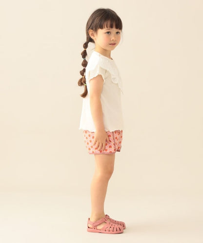 日本童裝 BE#AMS mini 水陸兩用 防水系列 碎花沙灘褲 90-140cm 女童款 PANTS 夏季 夏日玩水泳衣特輯