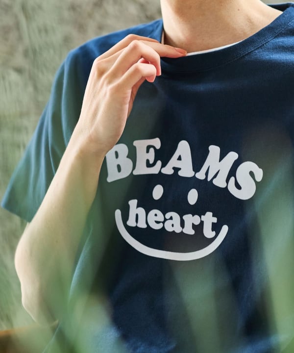 日本童裝 BE#AMS HEART 微笑LOGO上衣 S-XL 親子裝 大人款 夏季 TOPS